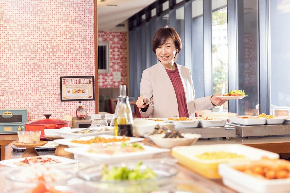 朝食ビュッフェ