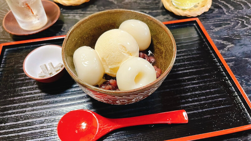 「クリーム白玉あずき」 / 2