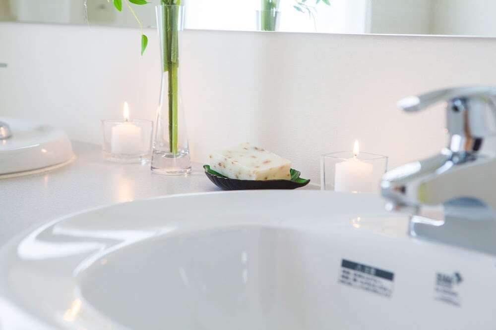 客室内のダイニングエリア