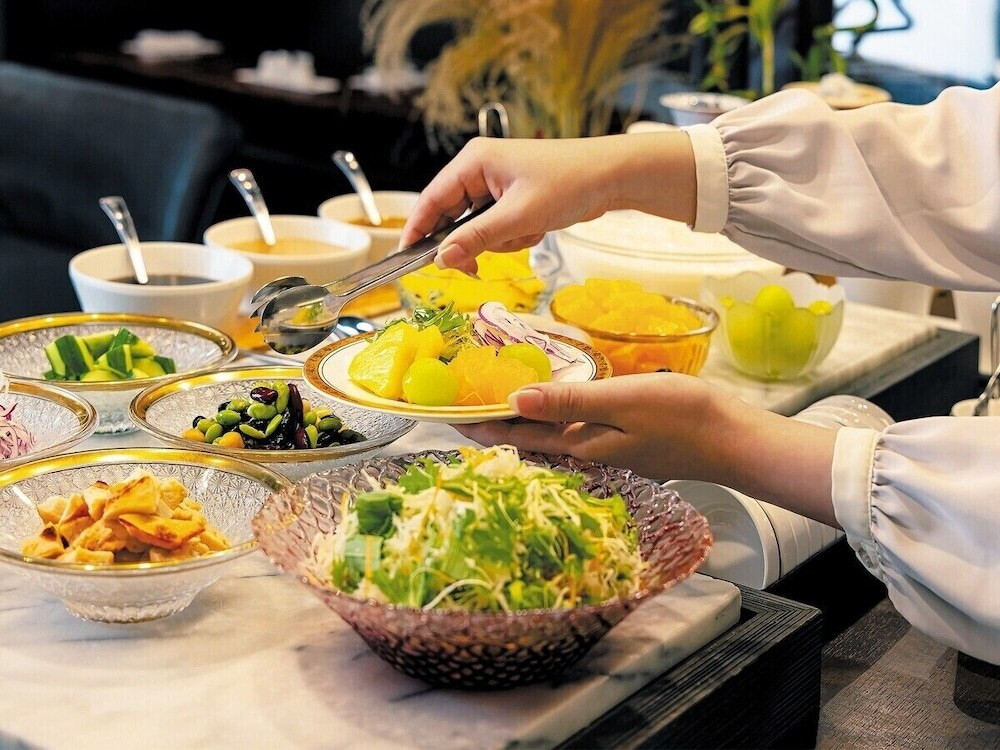 朝食ビュッフェ