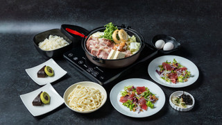 オーシャンビューテラス デラックス B (2食付) すき焼きコース 18:00 ~ 19:30, 禁煙