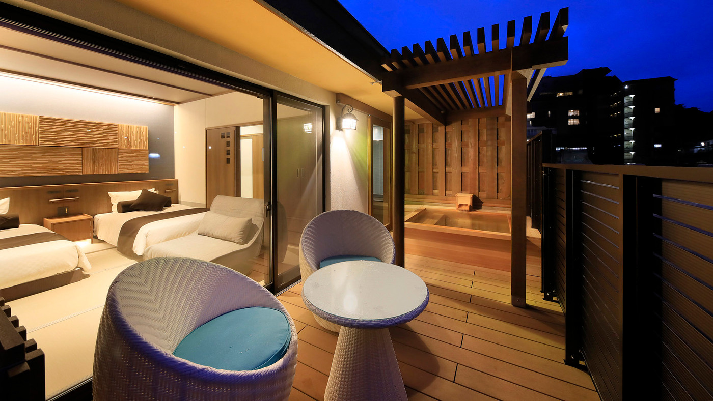 「草津温泉 和える宿 高松」 その他 162612983 「露天風呂付モダン和室『玲瓏』」