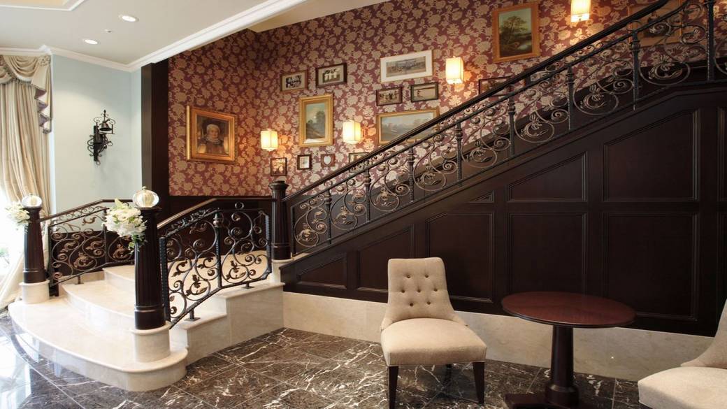 気分が上がる
英国風のエントランス / 1