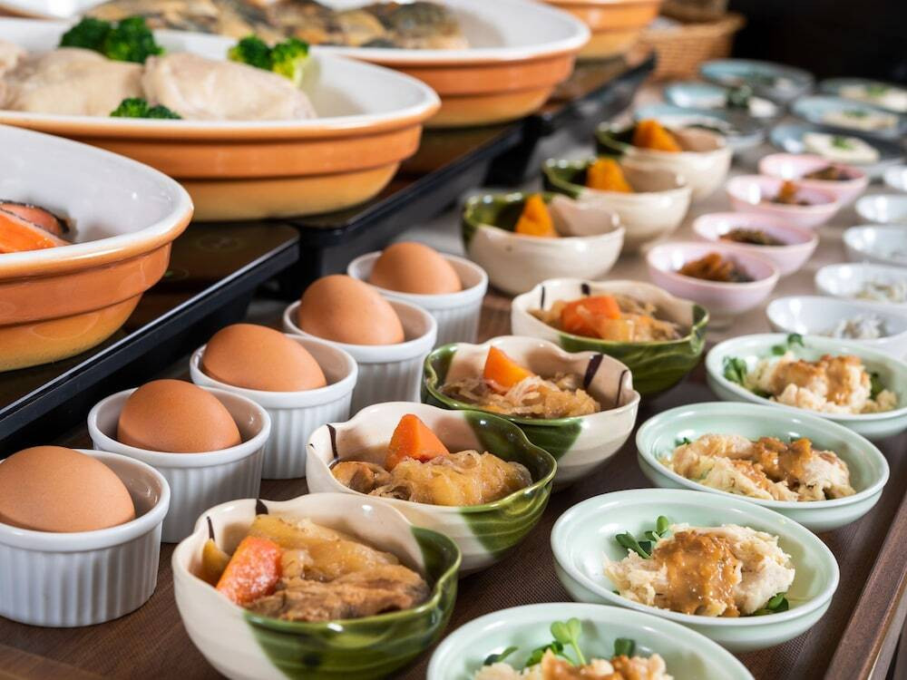 朝食ビュッフェ