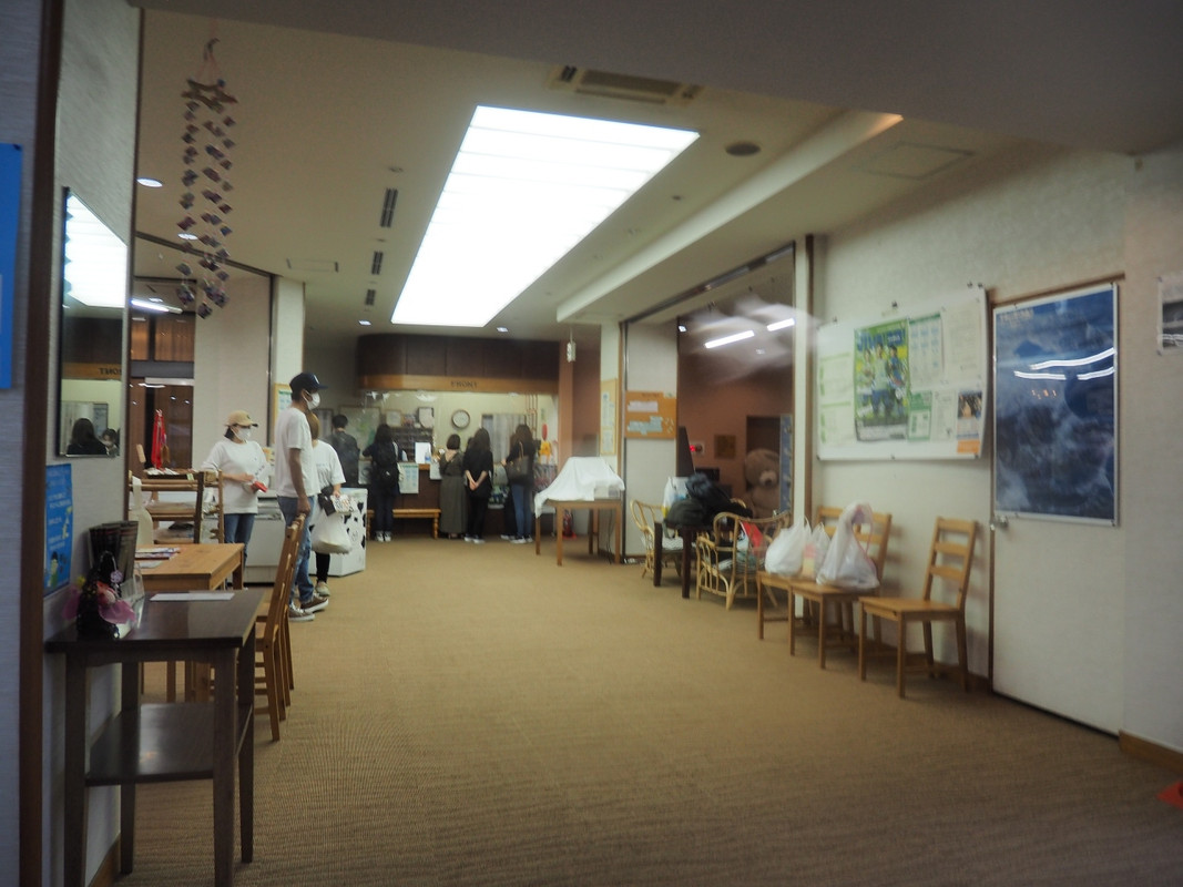 フロントのあたり