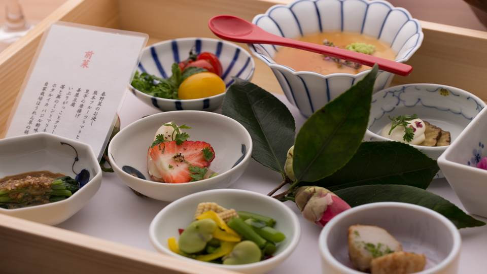 熊本の季節の食材を用いたヘルシー料理「旅館 善屋」3461184