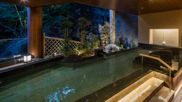 樹林の湯 殿方大浴場 露天風呂 / 4