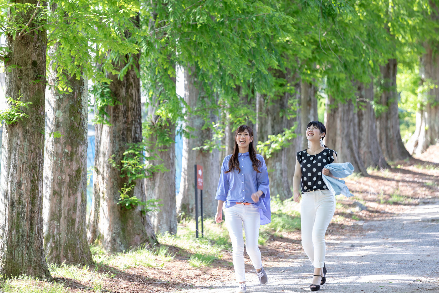 女子旅イメージ アウトドア レジャー お出かけ