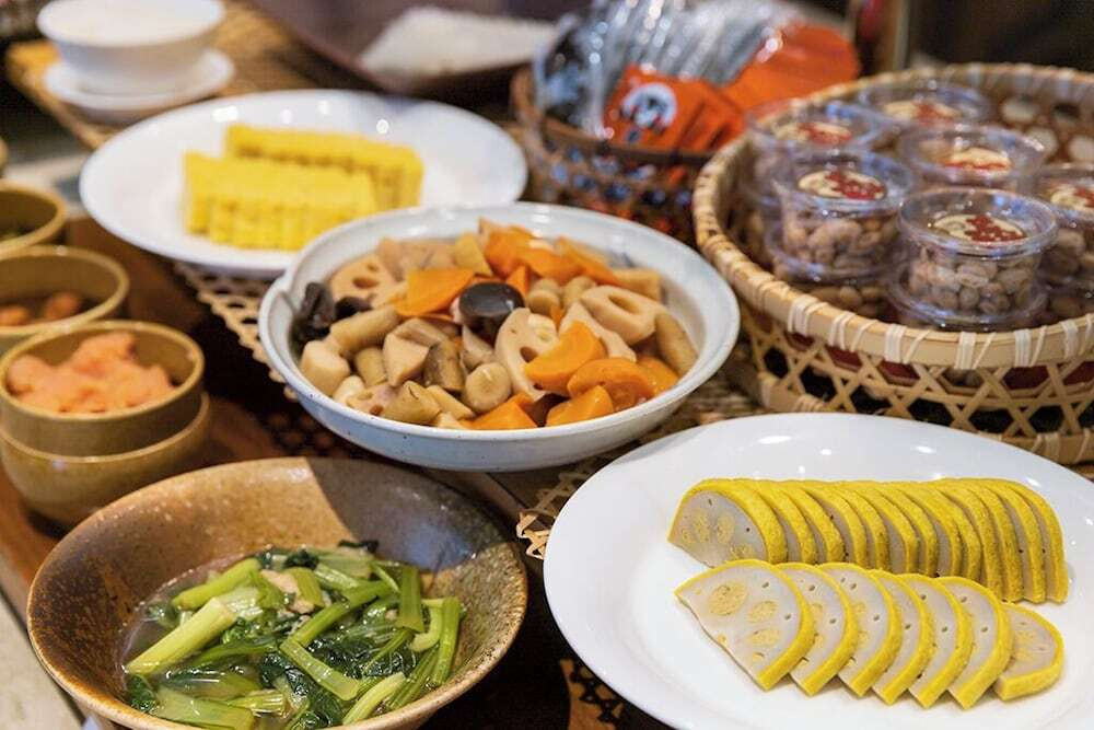 朝食ビュッフェ