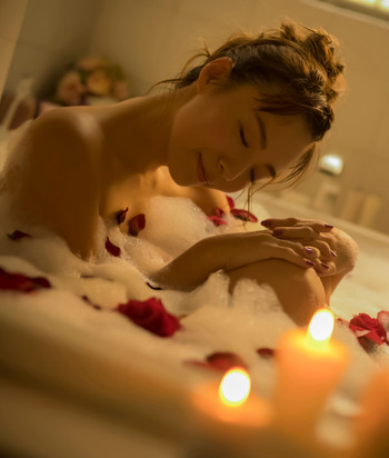 優雅なバスタイム