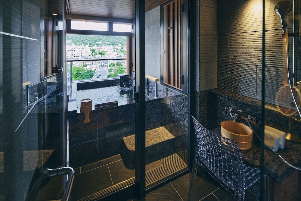 客室の露天風呂例(1)