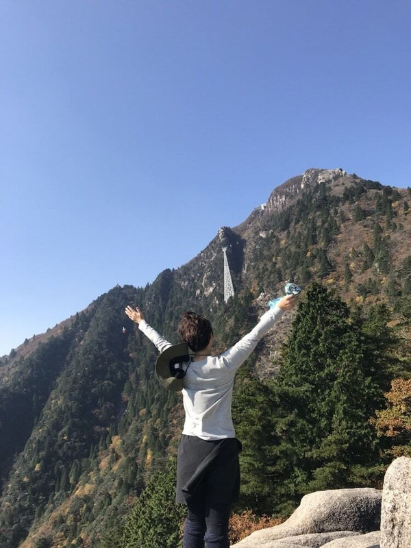 屋外ロック クライミング