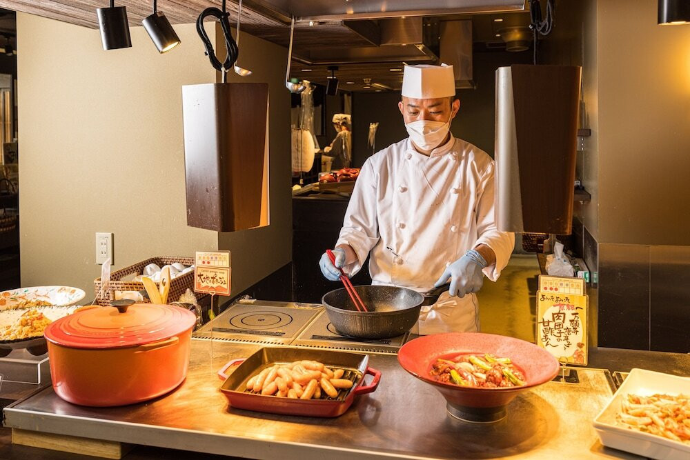 朝食ビュッフェ