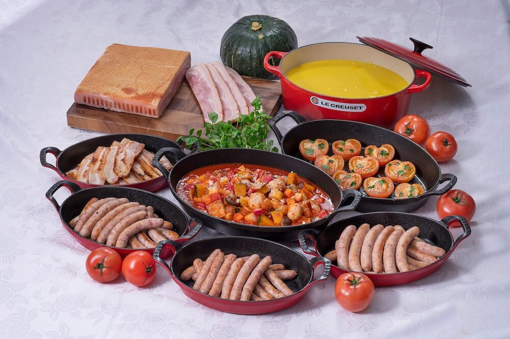 朝食ビュッフェ