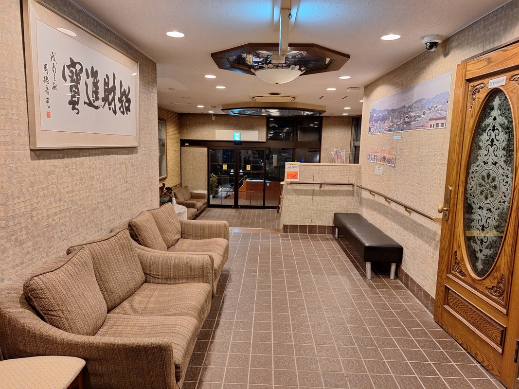 館内は、クラシックなつくり。