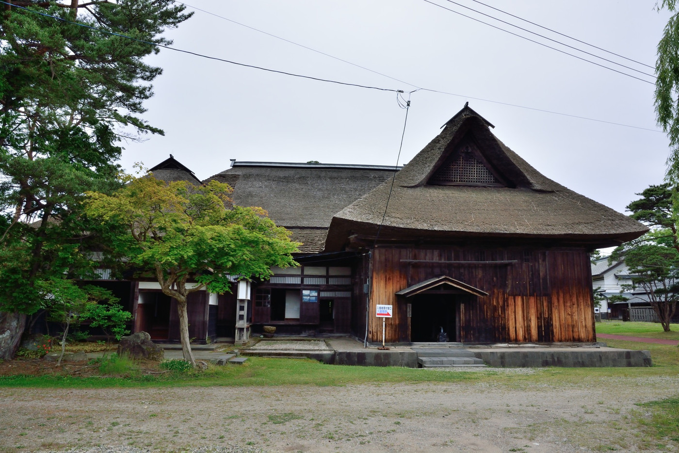 秋田県　大型農家建築　旧奈良家住宅