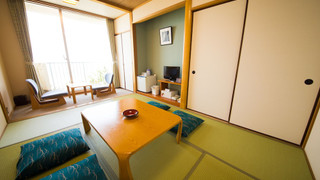 山側 和室 6畳 2食付き 禁煙