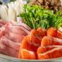 【温泉付きコテージ／部屋食】信州産豚肉と信州サーモンを料理長特製出汁で | AMBIENT 安曇野ホテル