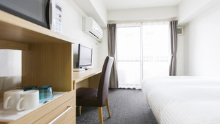 スタンダード セミダブル ルーム 喫煙可 簡易キッチン (ハウスキーピングは有料オプション)