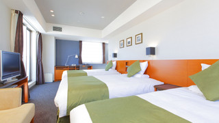 スタンダード トリプルルーム 禁煙 (Bed width 120cm x 2 beds, 97cm x1bed)