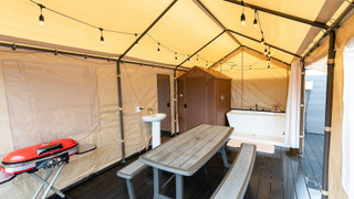 グランピング (ドームテント) 半露天風呂付 禁煙