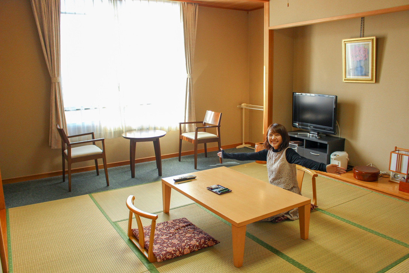 お部屋出しのお菓子にも注目！和室でまったりリラックス1830249