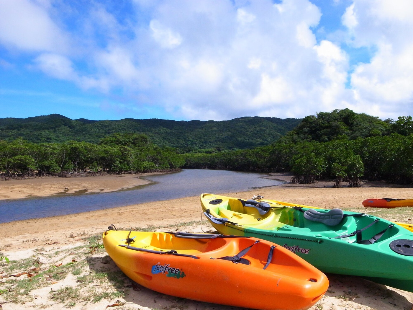 オーシャンフロントのコテージは明るいキッチンが自慢！3422199