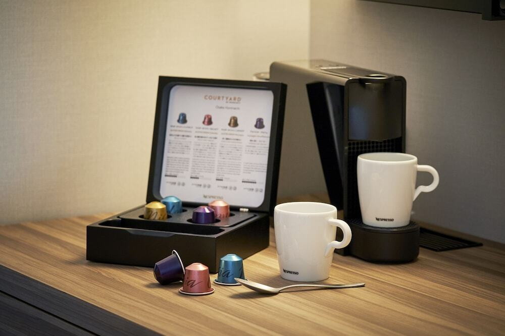 一部客室にあるネスプレッソマシーン