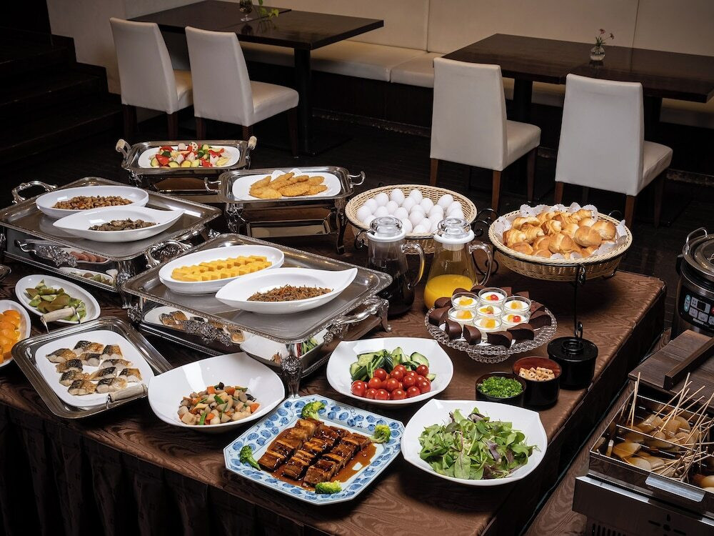 朝食ビュッフェ