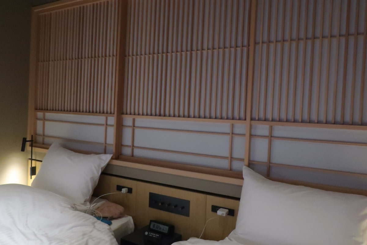 障子風のしつらえ