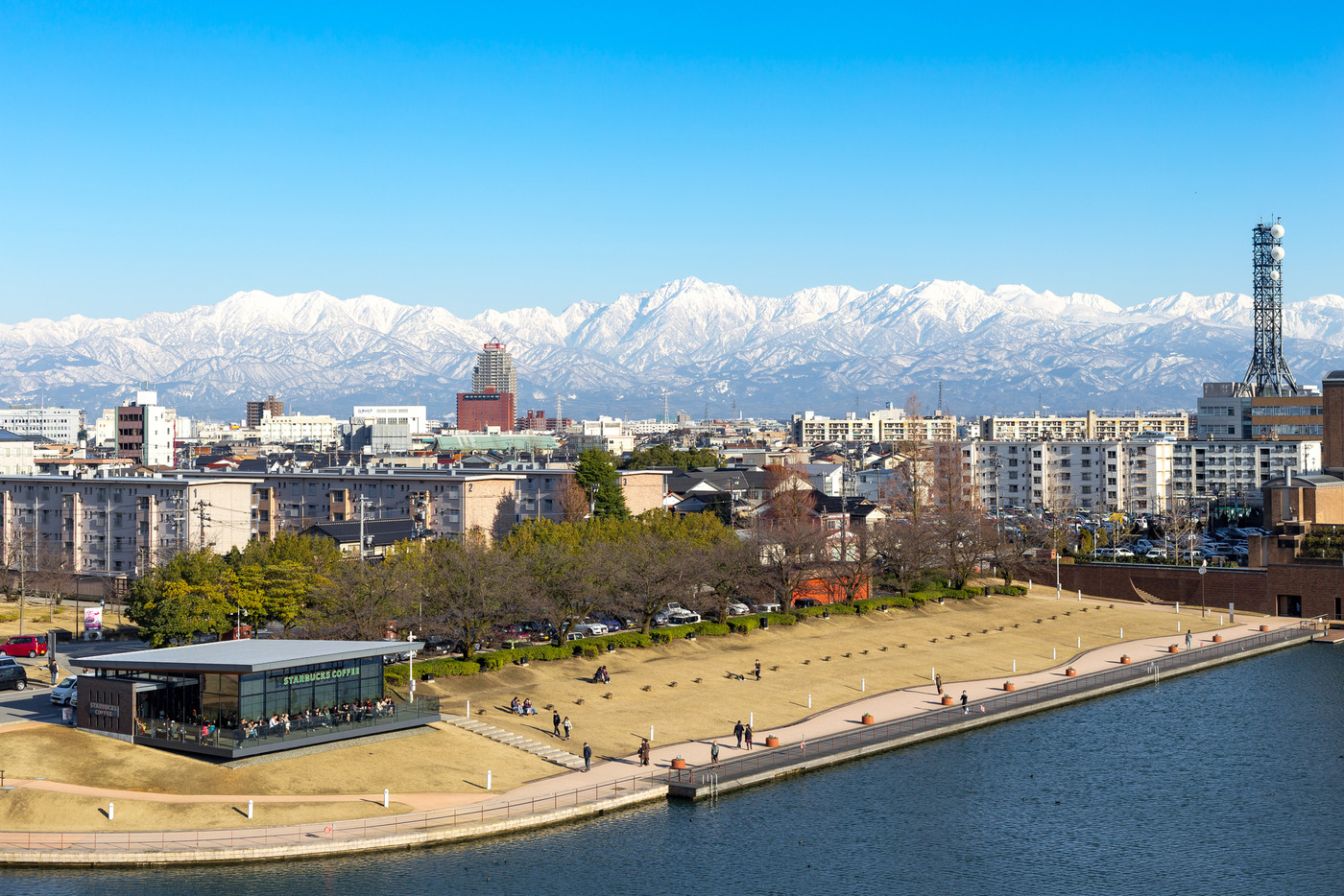 立山連峰 - 環水公園