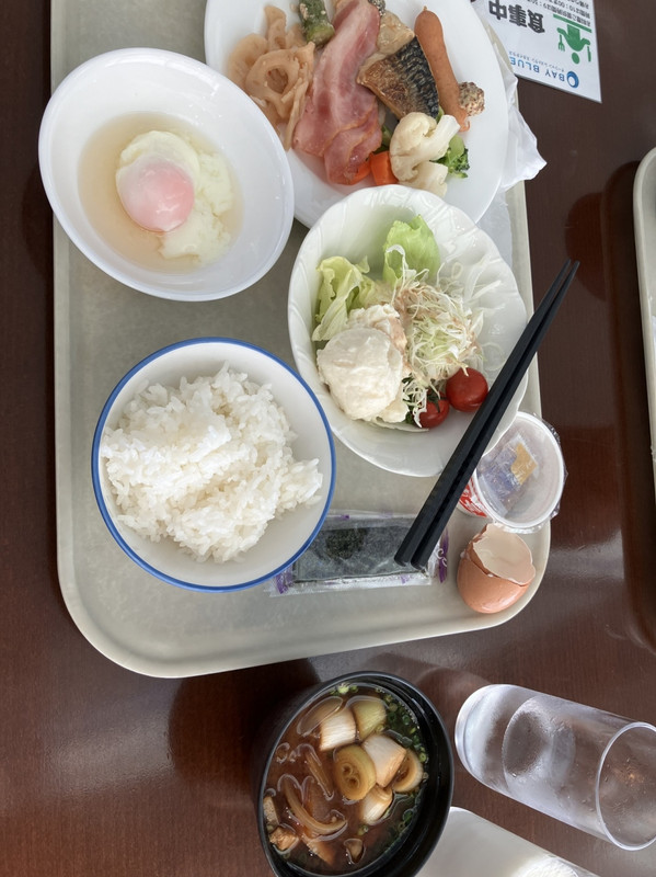 朝食バイキング