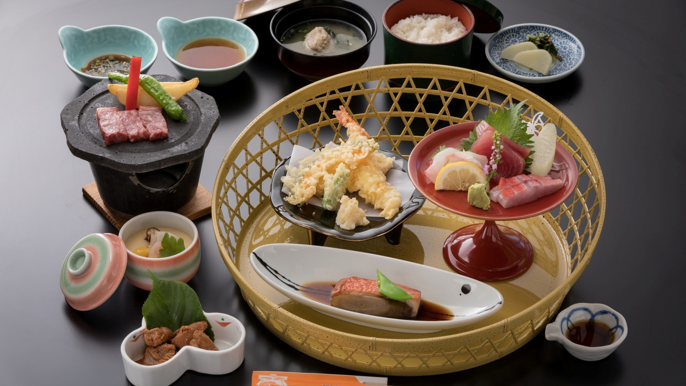 新鮮魚介と旬の素材たっぷりの会席で、心と身体にパワーを3527658