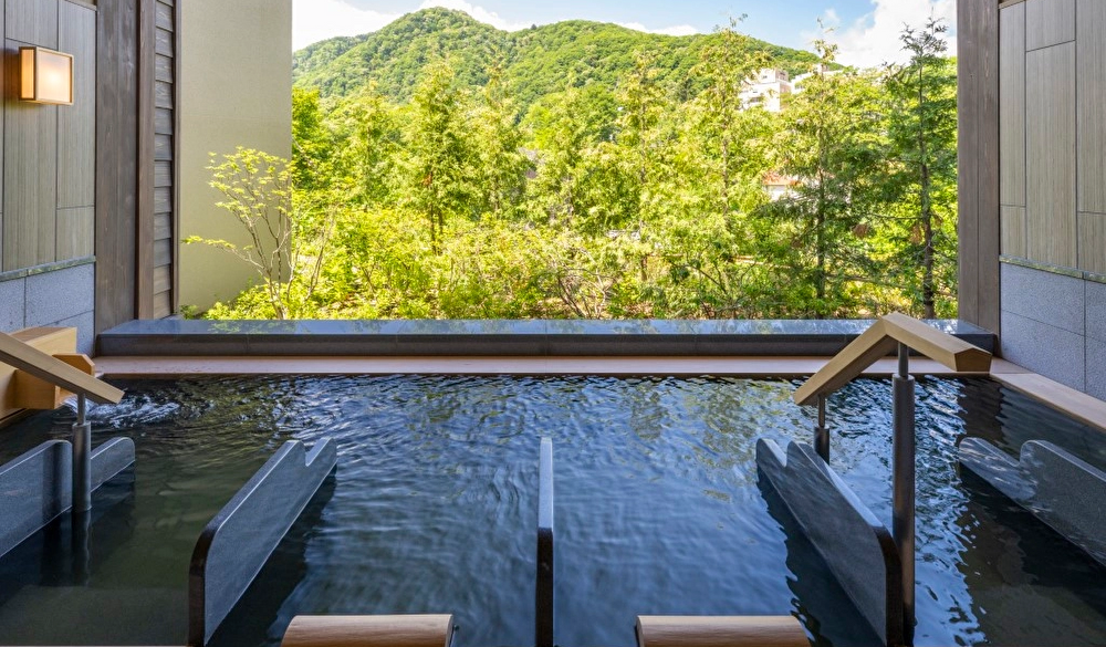 大浴場「岩蕗の湯」 露天風呂① / 2