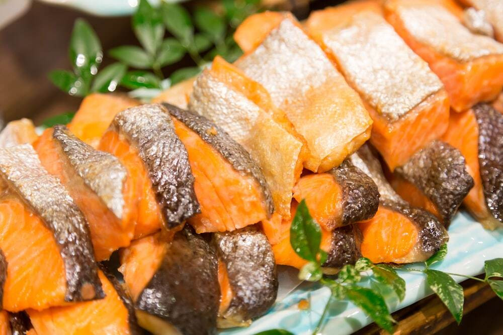 朝食ビュッフェ