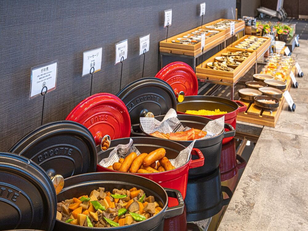 朝食ビュッフェ