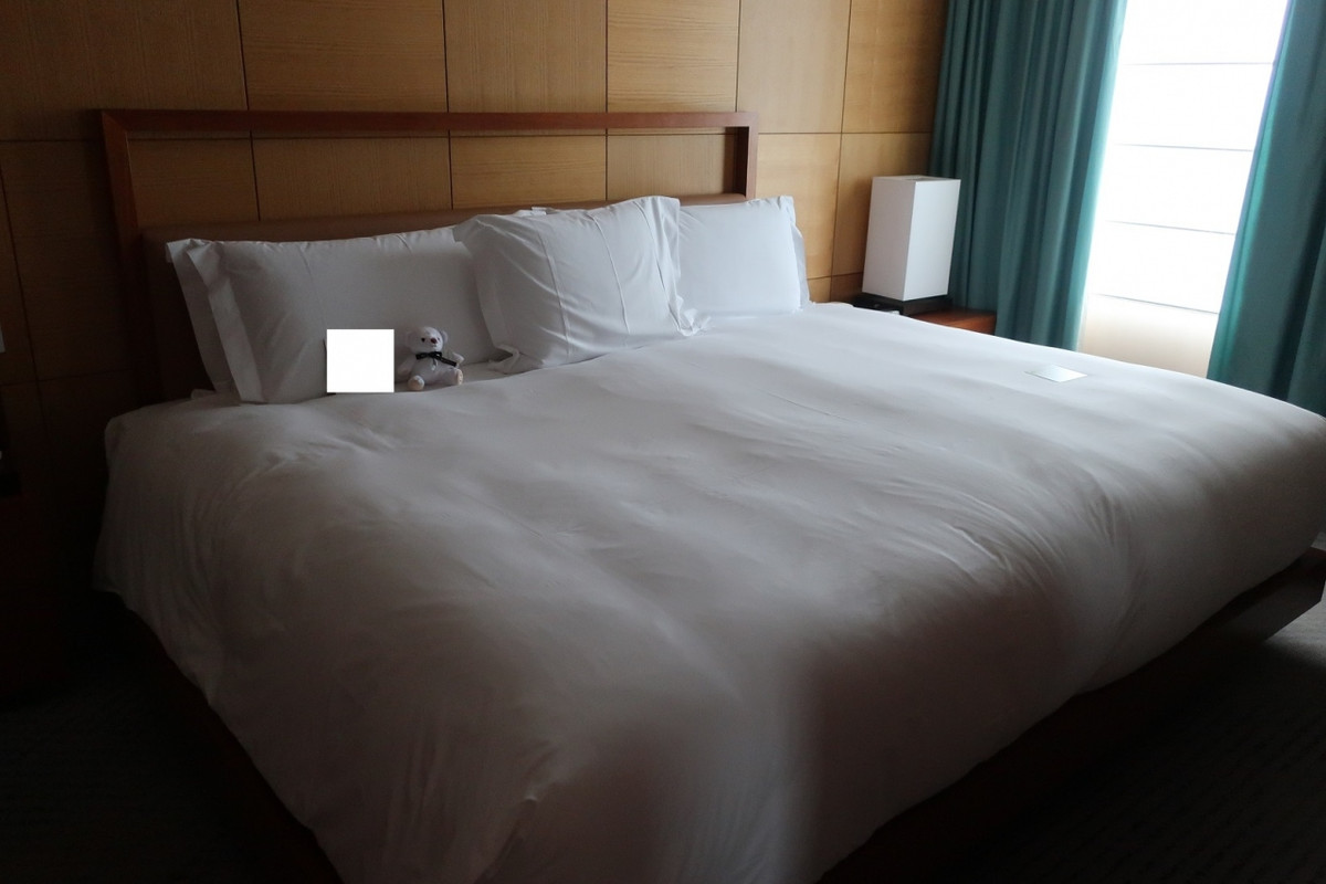 ベッドルーム 大きなベッドで寝心地抜群!