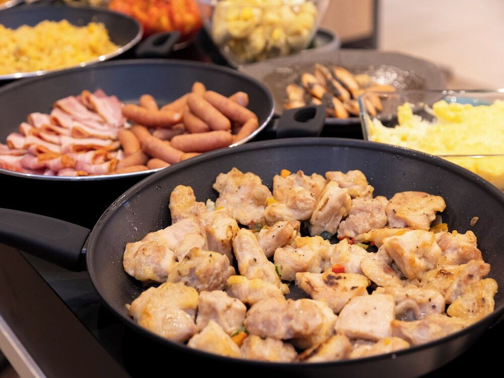 朝食ビュッフェ
