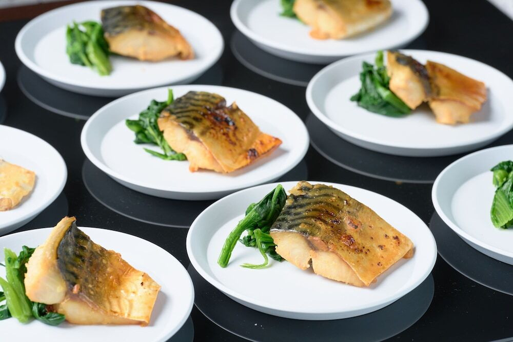 朝食ビュッフェ