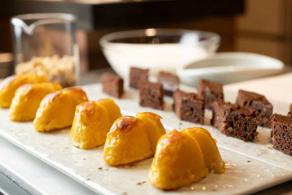 朝食ビュッフェ