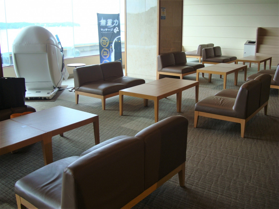 ロビーからも素晴らしい眺め～