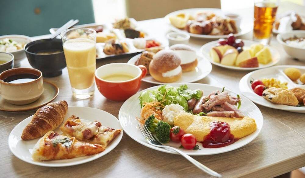 メニューいっぱいの
朝食ブッフェ / 2