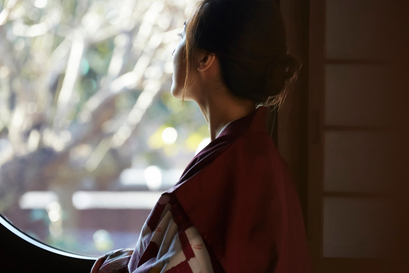 温泉旅行　女子一人旅
