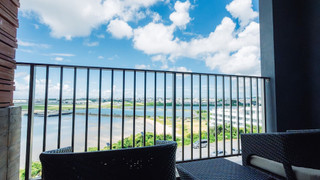 温泉露天風呂付/デラックス和洋室/エアポートビュー