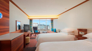 デラックス ルーム シングルベッド 2 台 オーシャンビュー タワー(デラックスルーム )