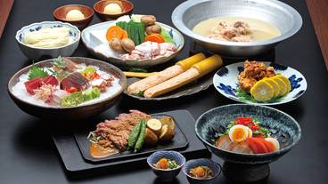レストラン「九州の旬 博多廊」夕食一例 / 1