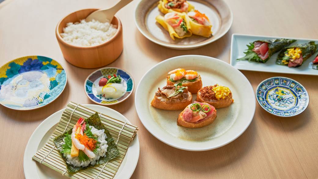 朝食の包み寿司 / 2