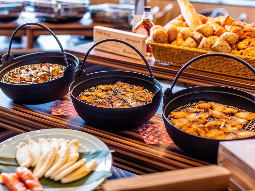 朝食ビュッフェ