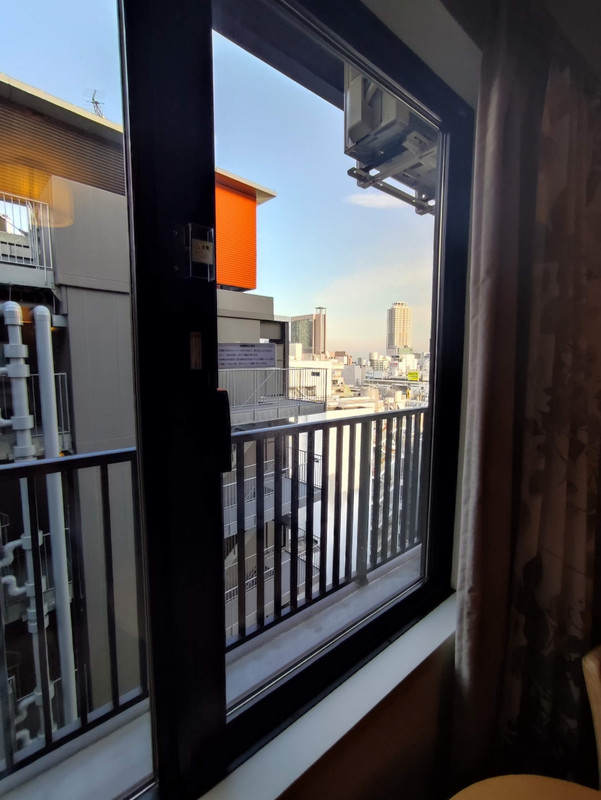 わずかながらに、神戸の街が見えました