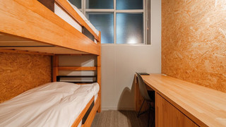 共同ドミトリー 二段ベッド2名分 禁煙